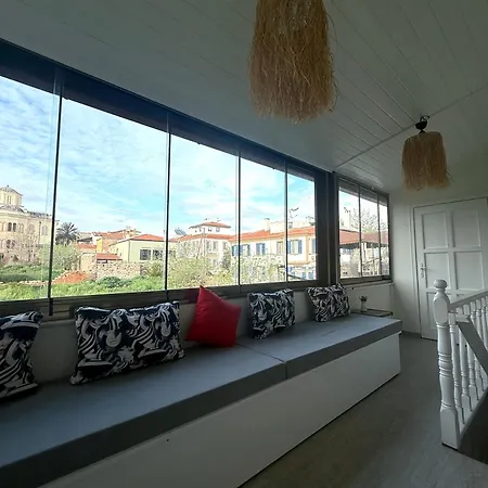 Frühstückspension Entire 4-br Historic Greek In Cunda Island Ayvalı